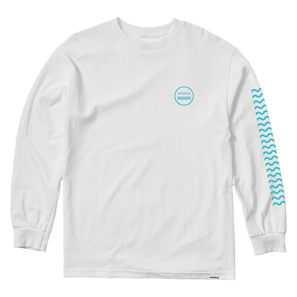 Nixon Other - WAVES LONG SLEEVE T-SHIRT